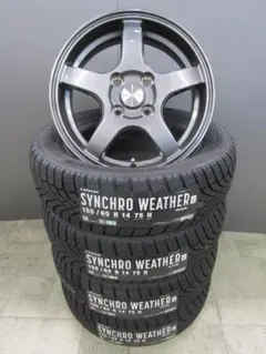 送料込み☆JP209+ダンロップ オールシーズン 155/65R14☆スペーシア