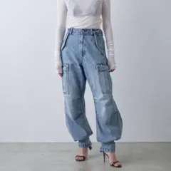 GALLARDAGALANTE 【PEAS】 カーゴデニムのサムネイル