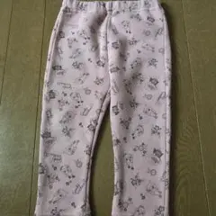 ピンク アンパンマン長ズボン90裏起毛