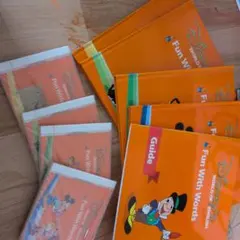 Disney Fun With Words教材セットディズニー英語教材新品未開封