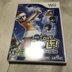 WE LOVE GOLF! Wii 円盤美品　M