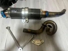 ウィルズウィン ジェンマ 250 プレミアムマフラー チタンカラー CJ47A