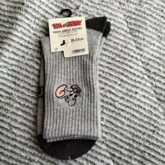 ハイアンクルソックス Tom and Jerry トムとジェリー 靴下