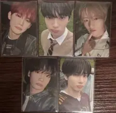 TXT中華 idoustage 特典トレカラキドロ 5枚コンプセット 5