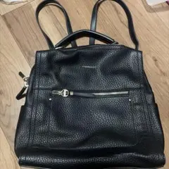 FIORELLI スクエア シンプル リュック ブラックのサムネイル