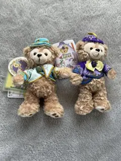 ディズニーイースター ダッフィー ぬいぐるみバッジ セット