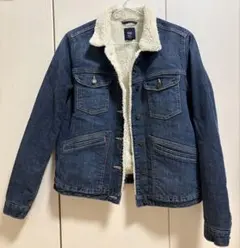 美品 GAP デニム ボアジャケット S