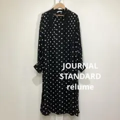 JOURNAL STANDARD relume ドット柄 ワンピース インド製