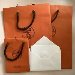 HERMES ショップ袋・封筒セット