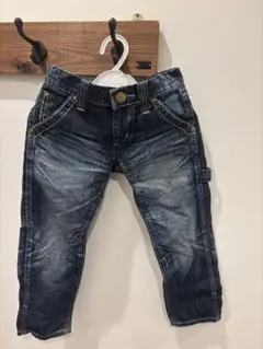 LEE ダークブルー ストレートカットパンツ