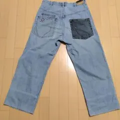 【✨最終値下げ】ロカウェアROCAWEAR　パッチワークデザイン デニムパンツ