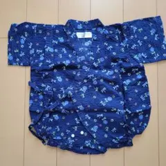甚平 ロンパース トンボ 男の子 80サイズ 美品