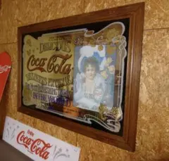 ビンテージ】コカコーラ クラシックメタルプレートセット 額縁入り