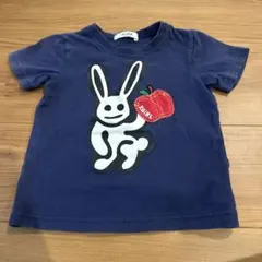 X-GIRL ウサギとリンゴ Tシャツ 100cmのサムネイル