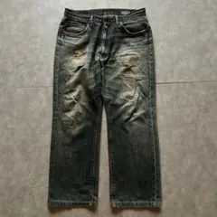 big john grunge fade denim pants y2kのサムネイル
