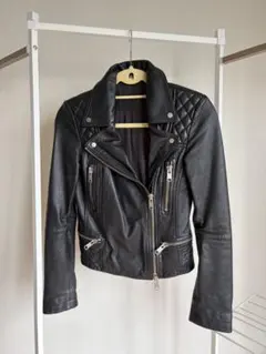 ALLSAINTS レザージャケット ラム革 ライダースのサムネイル