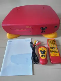 ディズニーミッキーマウス14型ブラウン管テレビ＋DVDプレイヤー 2004年