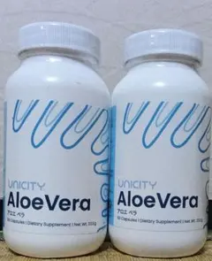 ニコUNICITY 【バイオスライフマノス.アロエベラ】 ユニシティ アロエベラ 50カプセル 賞味期限：2026年3月 ユニシティ