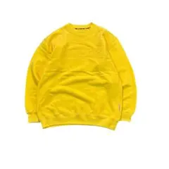 7AS7 00’s STUDIO KIKI スウェット　レディース　黄色　L古着