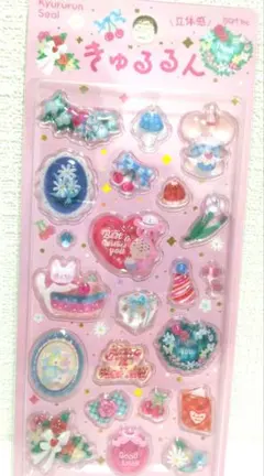 【匿名配送】BGM きゅるるんシール 24枚入り