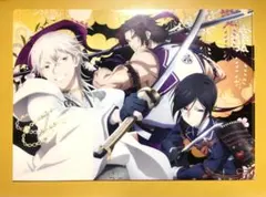 活撃 刀剣乱舞　魚民クリアファイル　鶴丸/薬研/蜻蛉切