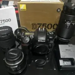 外箱傷あり 新品】ニコン) D7500 18-140 VR レンズキット - メルカリ
