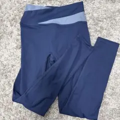 ヨガパンツ ネイビー Sサイズ トレーニング