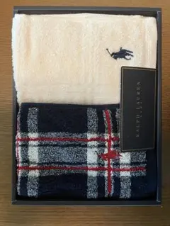 KIX様専用値下げ新品☆ラルフローレン　ウォッシュタオル　2枚セット※箱なし発送