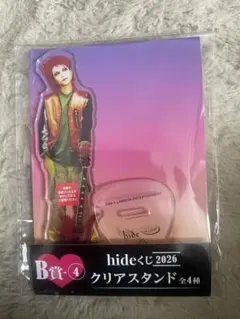 hideくじ2026B賞クリアスタンド - メルカリ