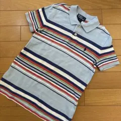 Polo Ralph Lauren サイズ6 ストライプ ポロシャツ ラルフ