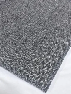 【生地ハギレ】 ツイードヘリンボーン 約W120cm x H70cm