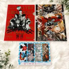 艶漢 クリアファイル クリアしおり 3点セット 尚月地 櫻井圭登 三上俊 グッズ