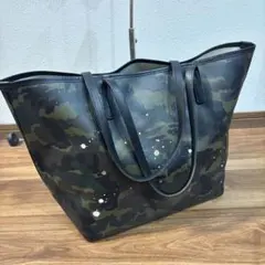 美品 Gentil Bandit ジャンティバンティ カモフラ トートバッグA4のサムネイル