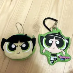 パワパフガールズ　バターカップ　コインケース　ポーチ　パスケース　カード入れ