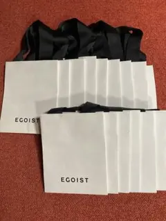 EGOIST ショップ袋 ショッパー 15枚まとめ売りのサムネイル