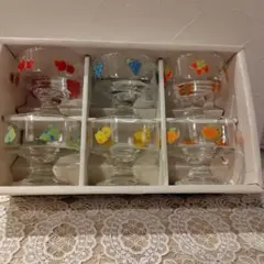 佐々木ガラス　デザートカップ　脚付きのサムネイル