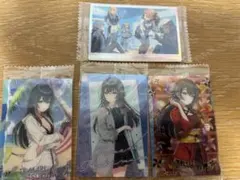 学マスウエハース　月村手毬4枚セット