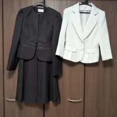 フォーマル セレモニースーツ 3点セット　ワンピース　ジャケット　レディース