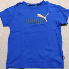 PUMA　半袖Tシャツ　130cm　青　ブルー