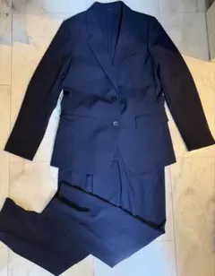 【美品】感動ジャケット＆パンツ　ユニクロ ネイビーW82×L76 美品】UNIQLO 感動ジャケット＆パンツ L ネイビーW82×L76 - メルカリ
