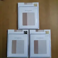 GIVENCHY 　ベージュ ストッキング　 Lサイズ 3パックセット　日本製