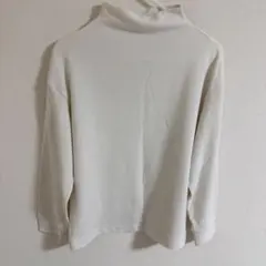 UNIQLO ソフトニットフリースモックネックT