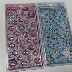 【正規品】ボンボンドロップシール しずくちゃん うるおいちゃん　大　ミニ　セット