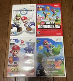 マリオシリーズゲーム4本セット Wii
