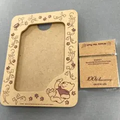 木製プーさんフォトフレーム　非売品　第一生命