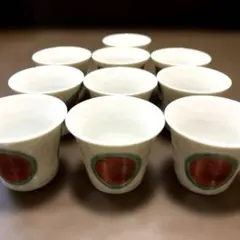 柿香合 珍味入れ 10客 新品 未使用 (おまとめ超特価) 【超メルカリ市