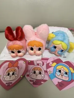 クライベイビー　パワーパフガールズ ぬいぐるみ　BLOSSOM BUBBLES