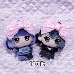 コスマス・きらどる・ちびぐるみ・いつぬい・にじぱぺっと ぬい服リボン ぬい服 にじまるっと ちびぐるみ にじはぺ ヘッドドレス リボン ドット
