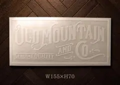 Old Mountain ステッカー W155×H70mm