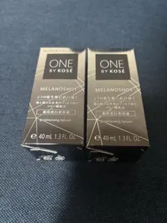 ONE BY KOSÉメラノショット 美容液 40mL 詰め替え2本セット